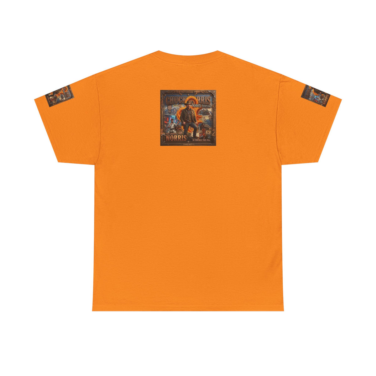 Retro Action Movie Poster T-Shirt | Vintage Fighter Hero Tee