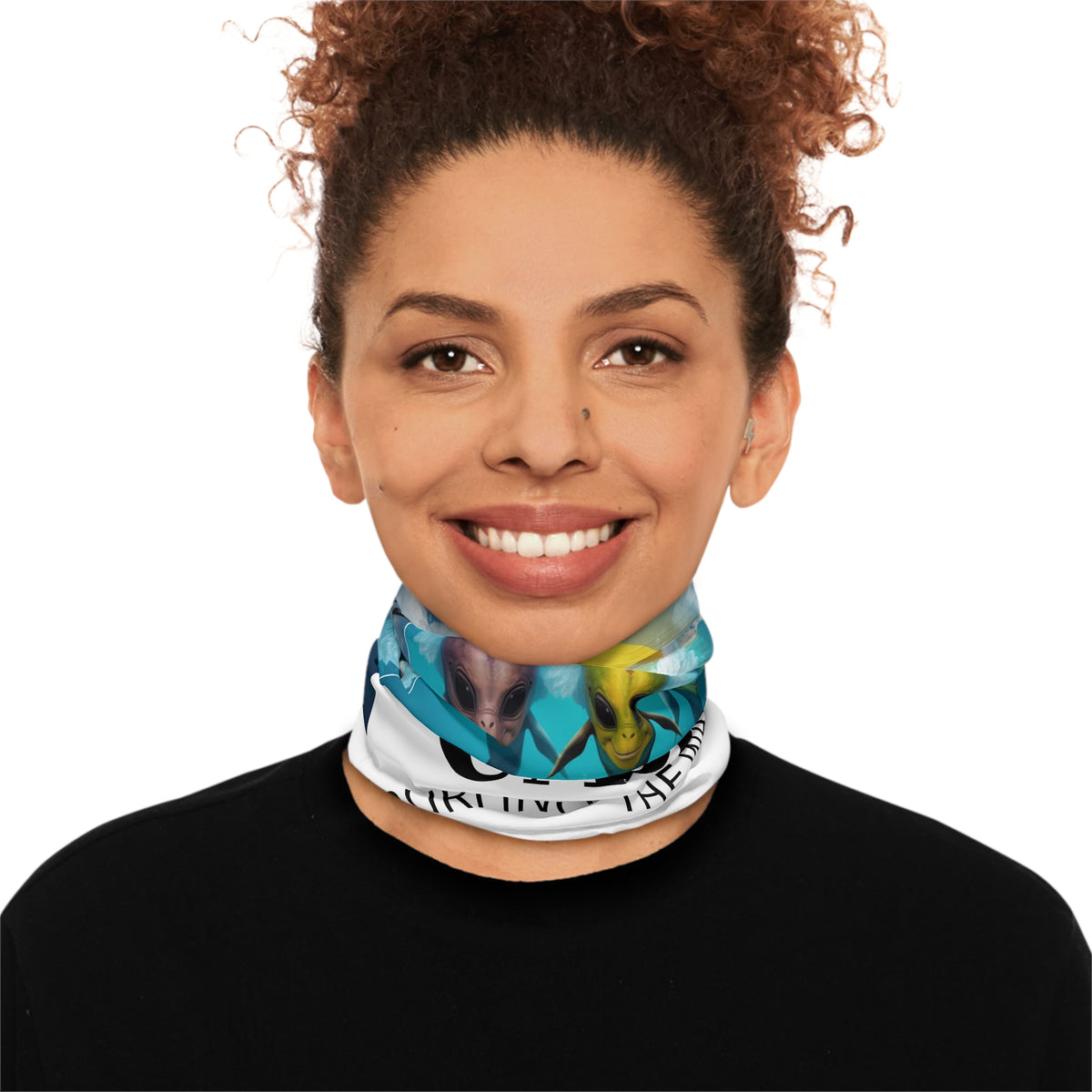 Surfing the Wave Alien Trio Neck Gaiter | UAP Face Mask - Neck Tuber