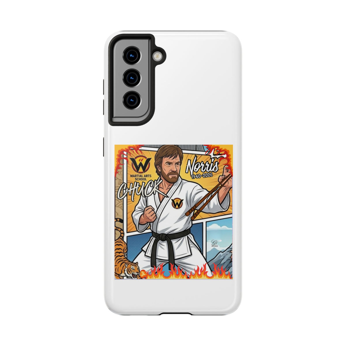 Chuck Norris Karate Tough Phone Case