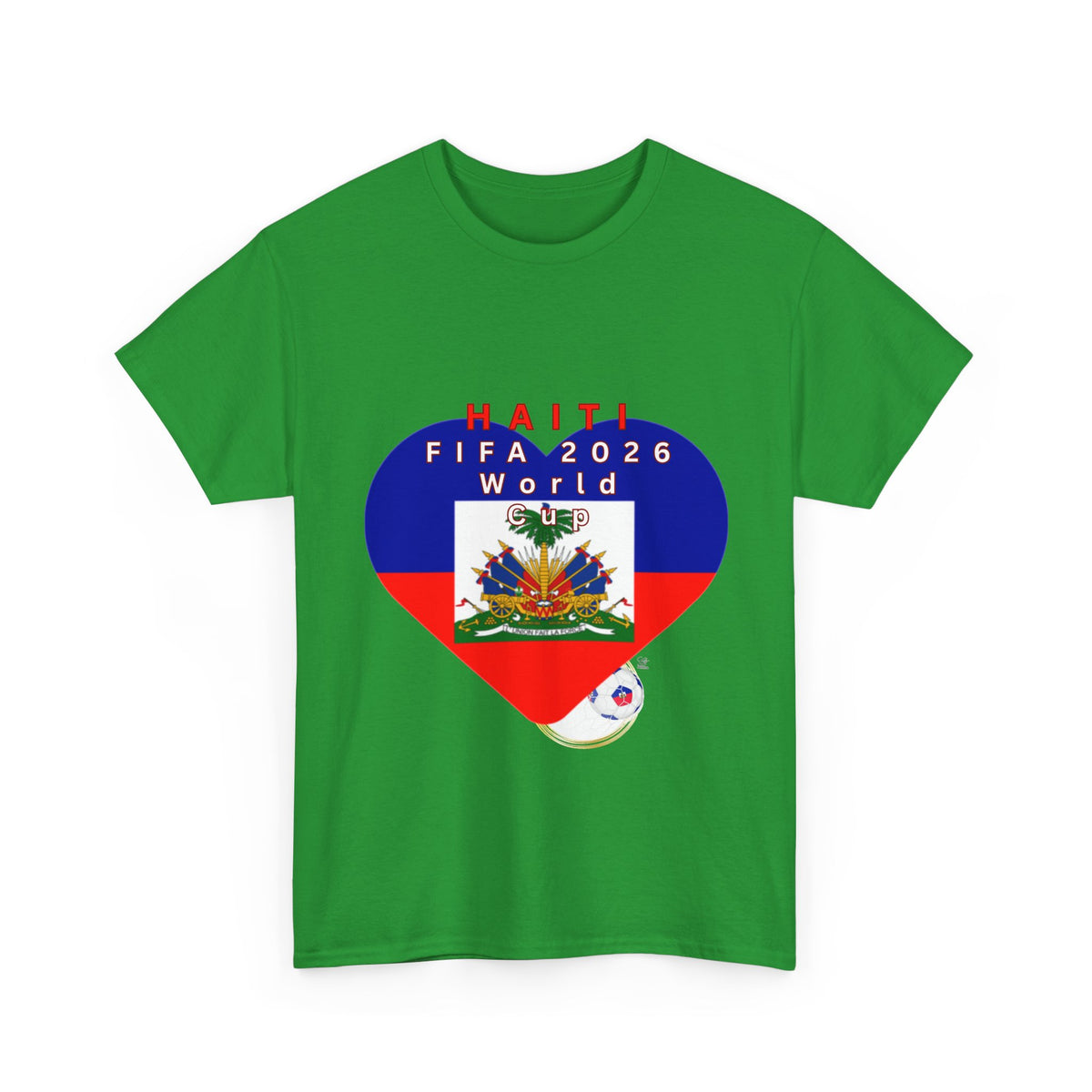 Heart of The Haitian Flag Tee