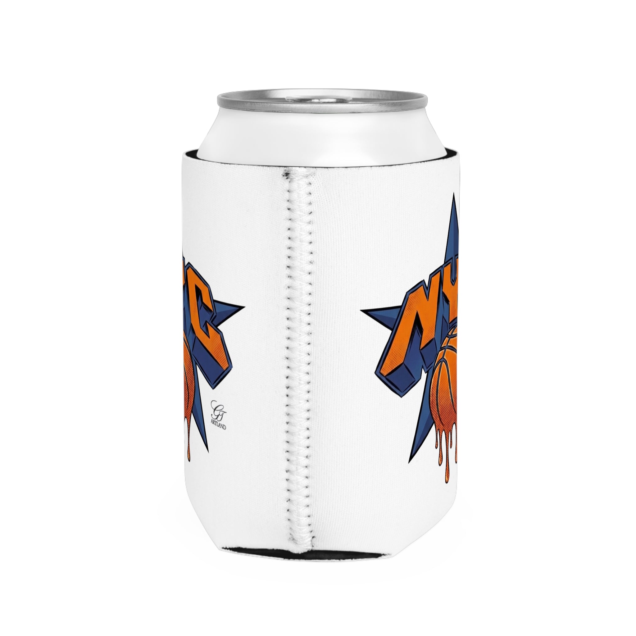 NYC Dripping Basketball Can Cooler by GT Artland