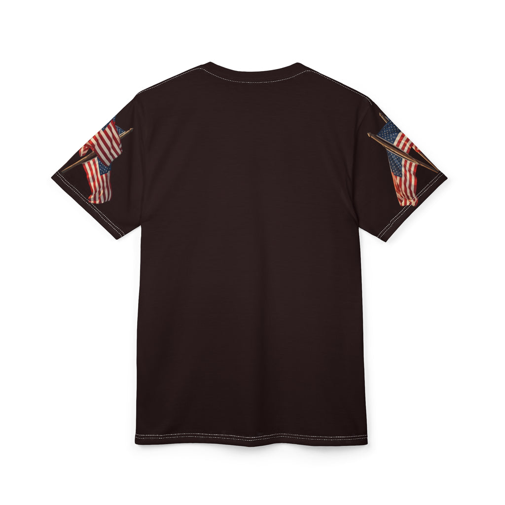 God Bless America 2026 Tee | Patriotic All-Over Print Shirt