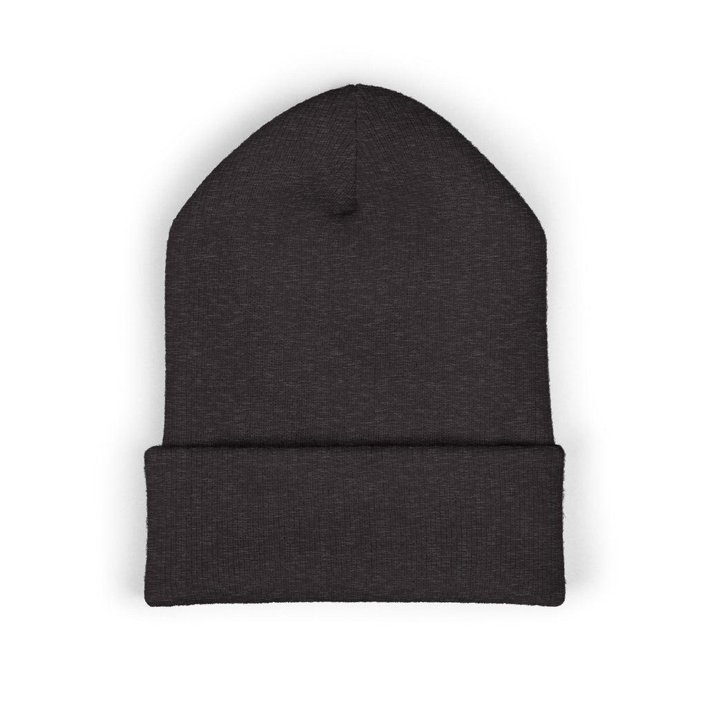 Retro Comic Duck Embroidered Cuffed Beanie