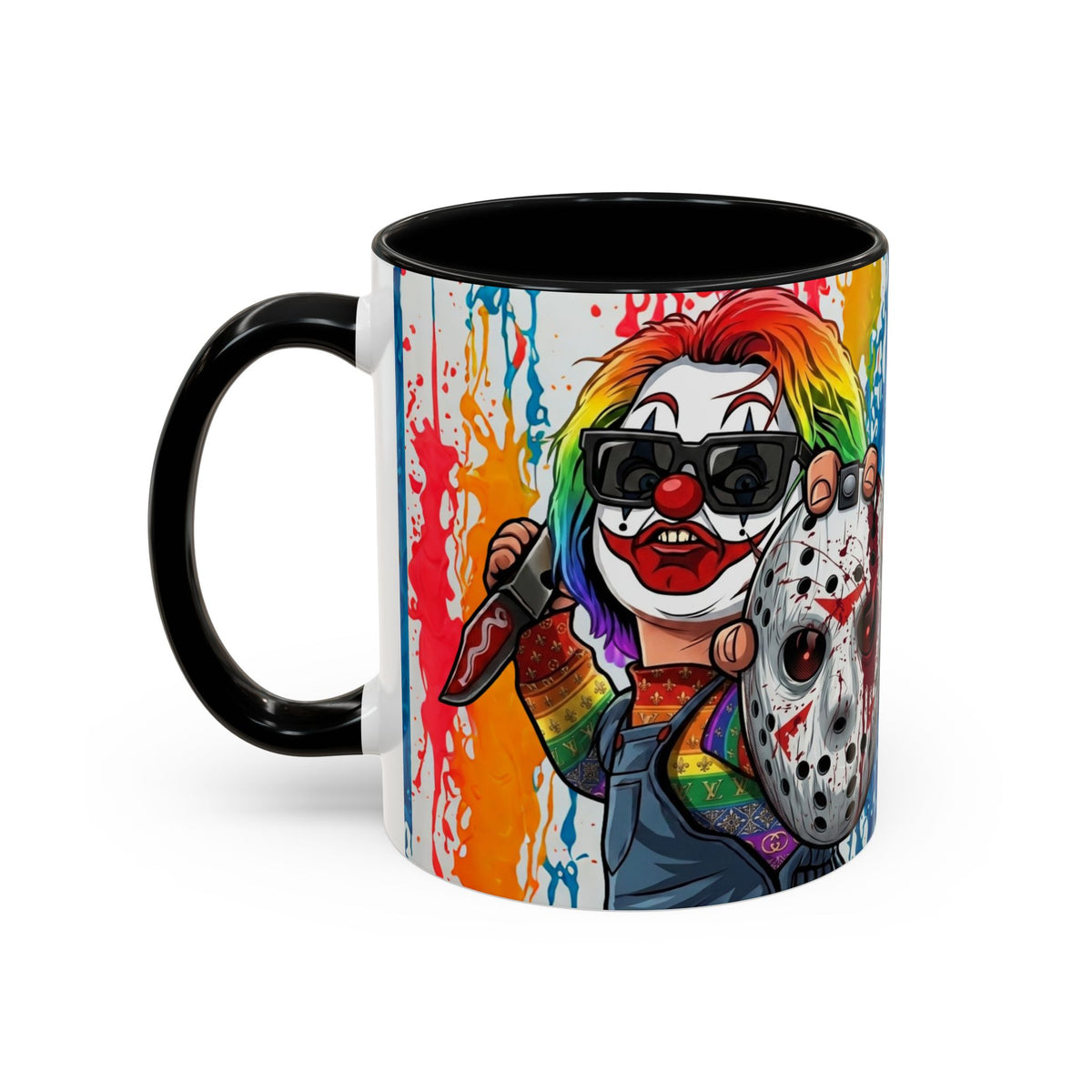 Rainbow Slasher Color Drip Designer GT Soldier Edition | Accent Coffee Mug 11oz 15oz