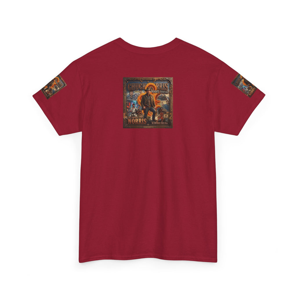 Retro Action Movie Poster T-Shirt | Vintage Fighter Hero Tee