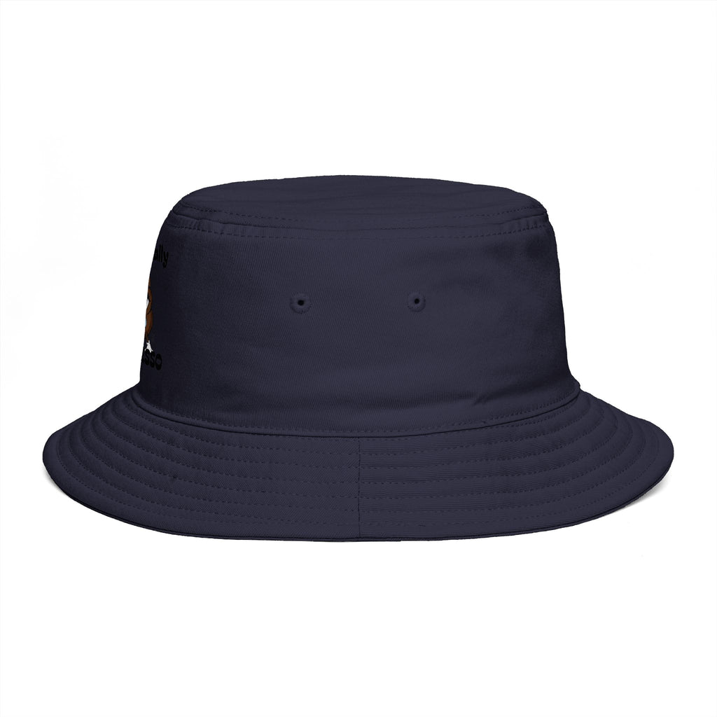 Copy of Emotionally Expresso Bucket Hat | Cute Coffee Bean Crying Emoji Designer Illustration by GT Artland