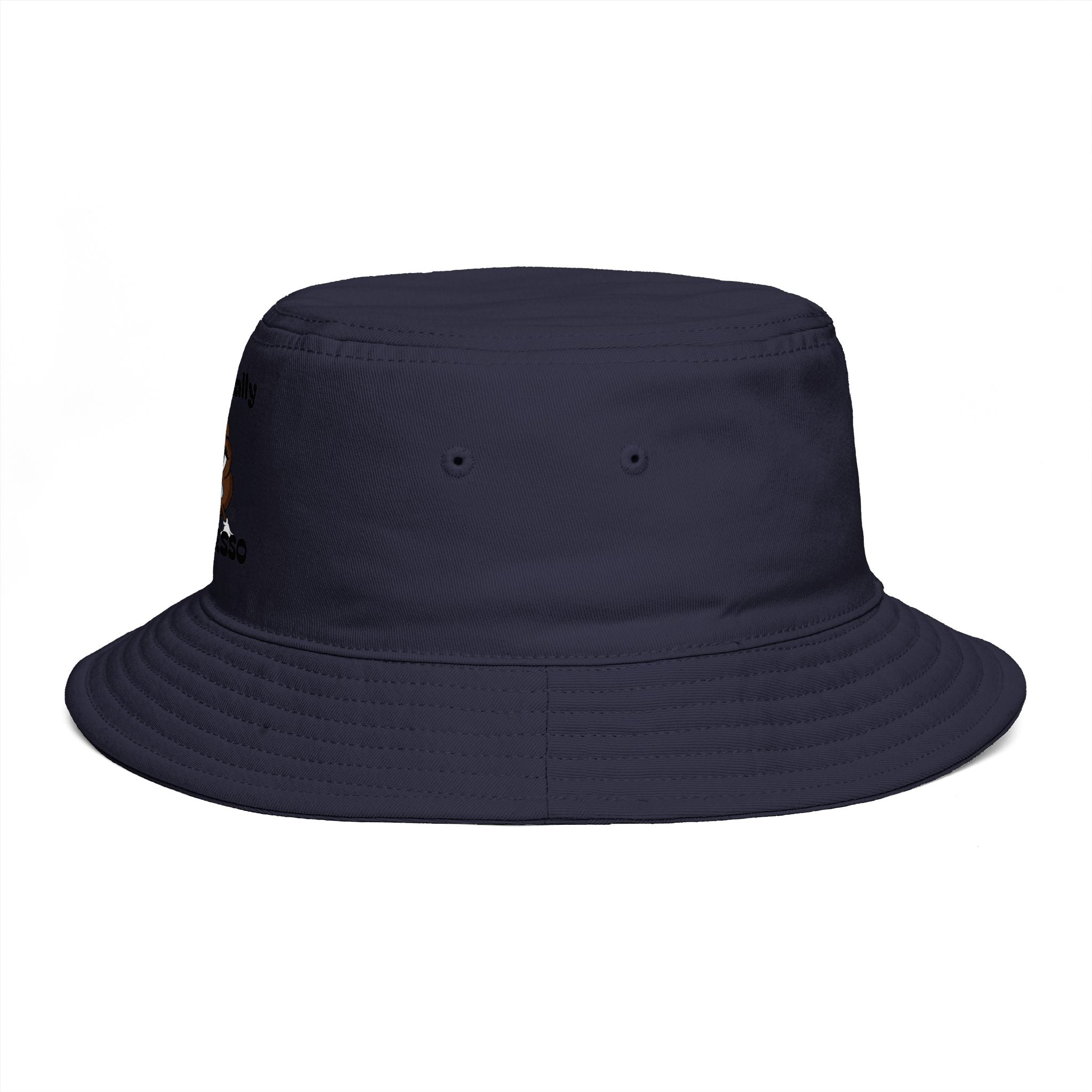 Copy of Emotionally Expresso Bucket Hat | Cute Coffee Bean Crying Emoji Designer Illustration by GT Artland