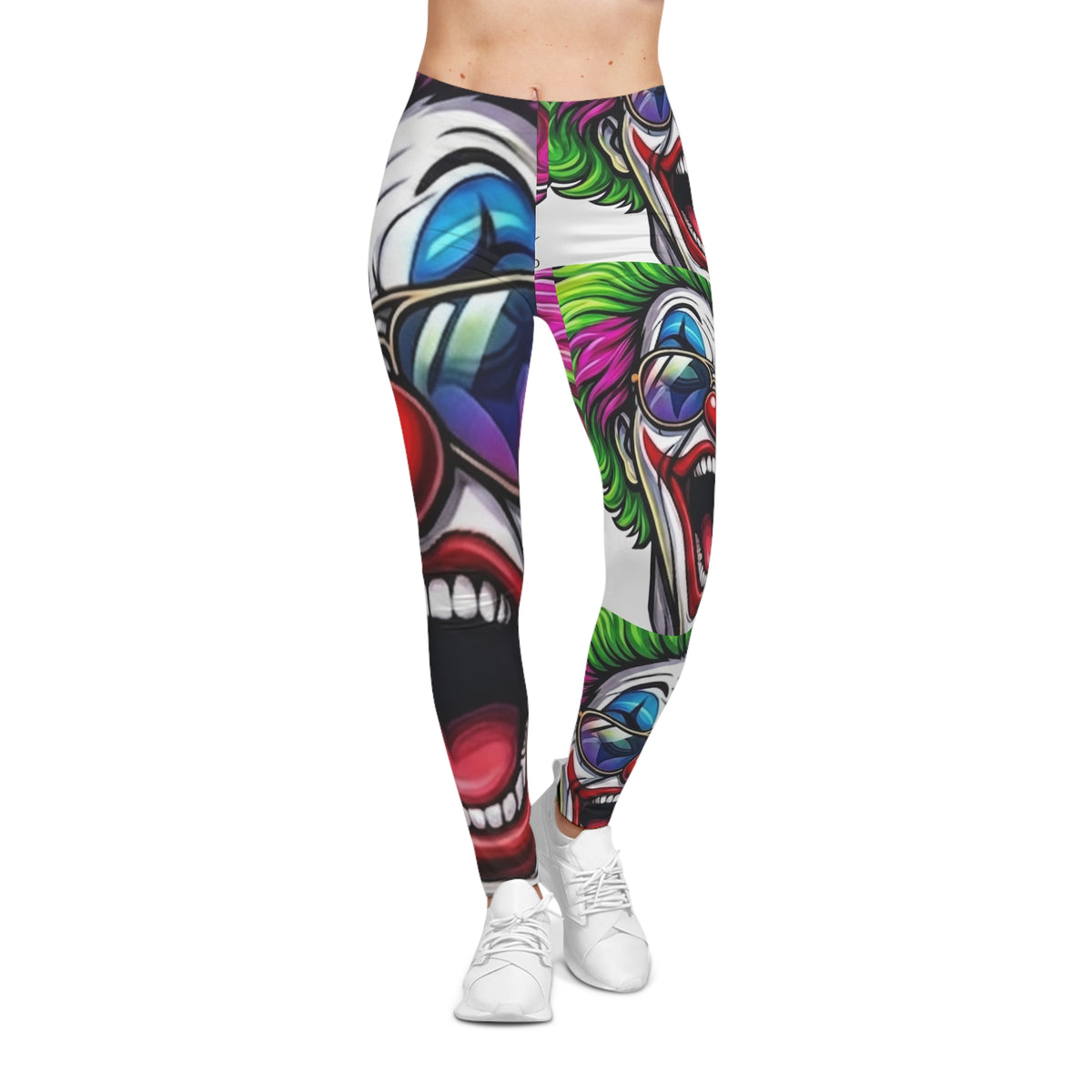 GT Soldier Screaming Clown Face Leggings by GT Artland