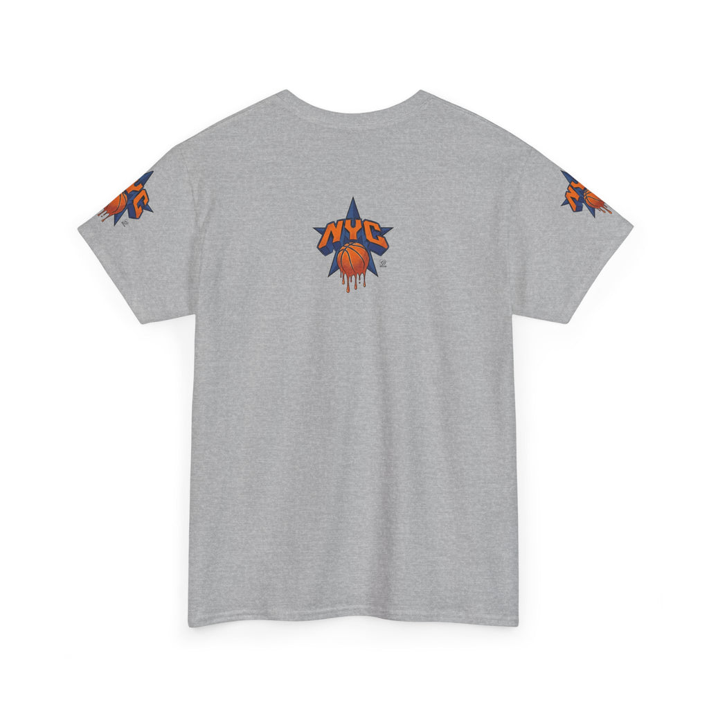 NYC Dripping Basketball Star Tee | Sports City Graphic Shirt by GT Artland