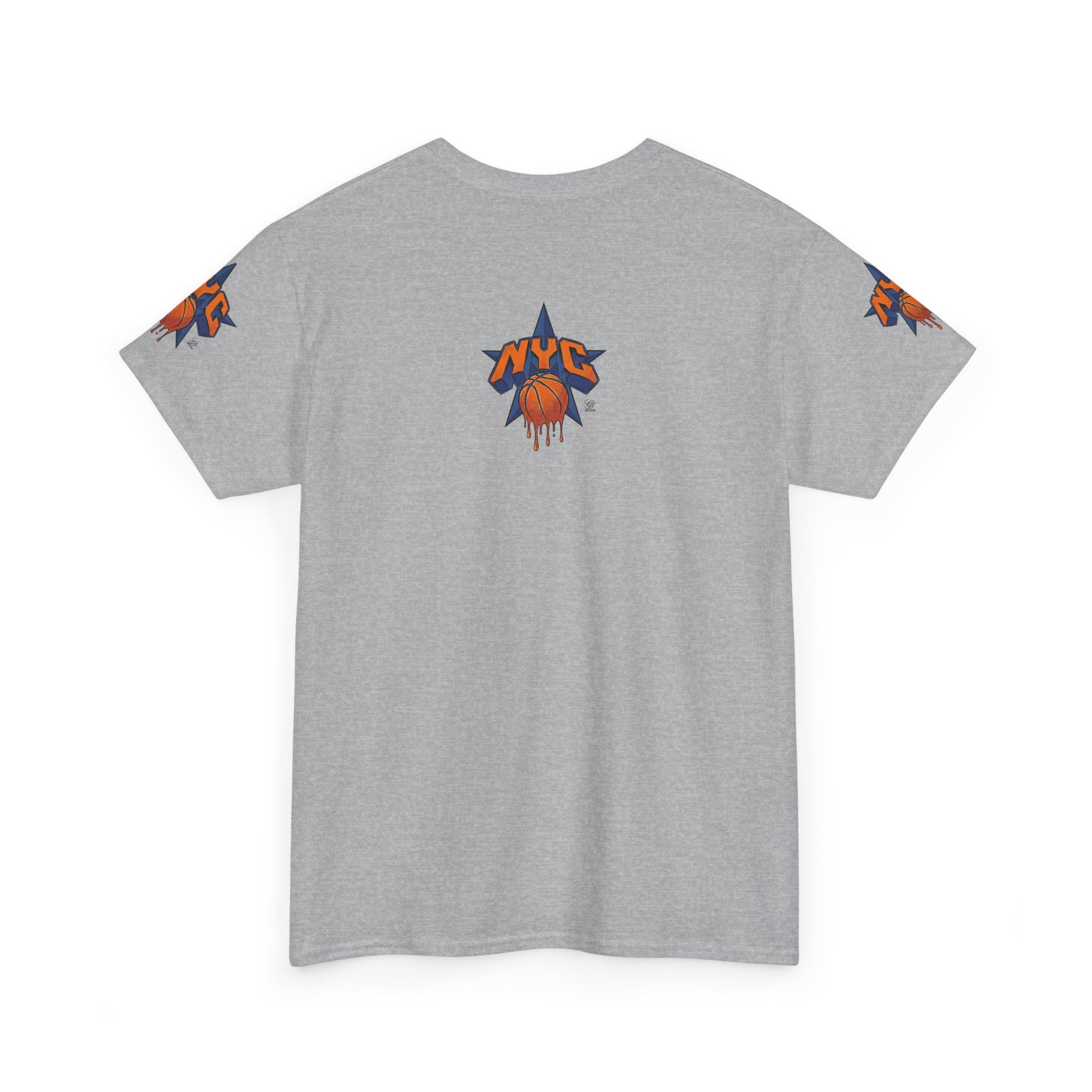 NYC Dripping Basketball Star Tee | Sports City Graphic Shirt by GT Artland