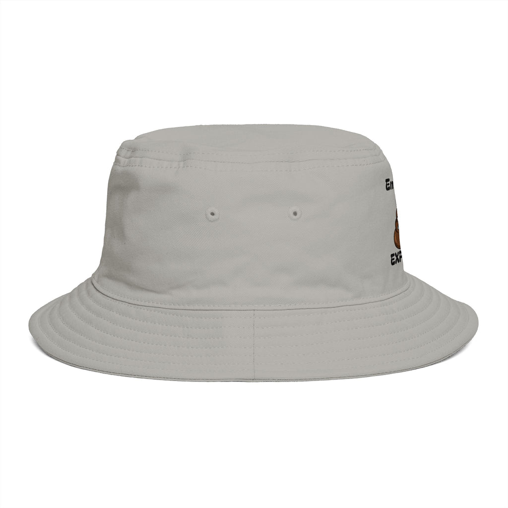 Copy of Emotionally Expresso Bucket Hat | Cute Coffee Bean Crying Emoji Designer Illustration by GT Artland