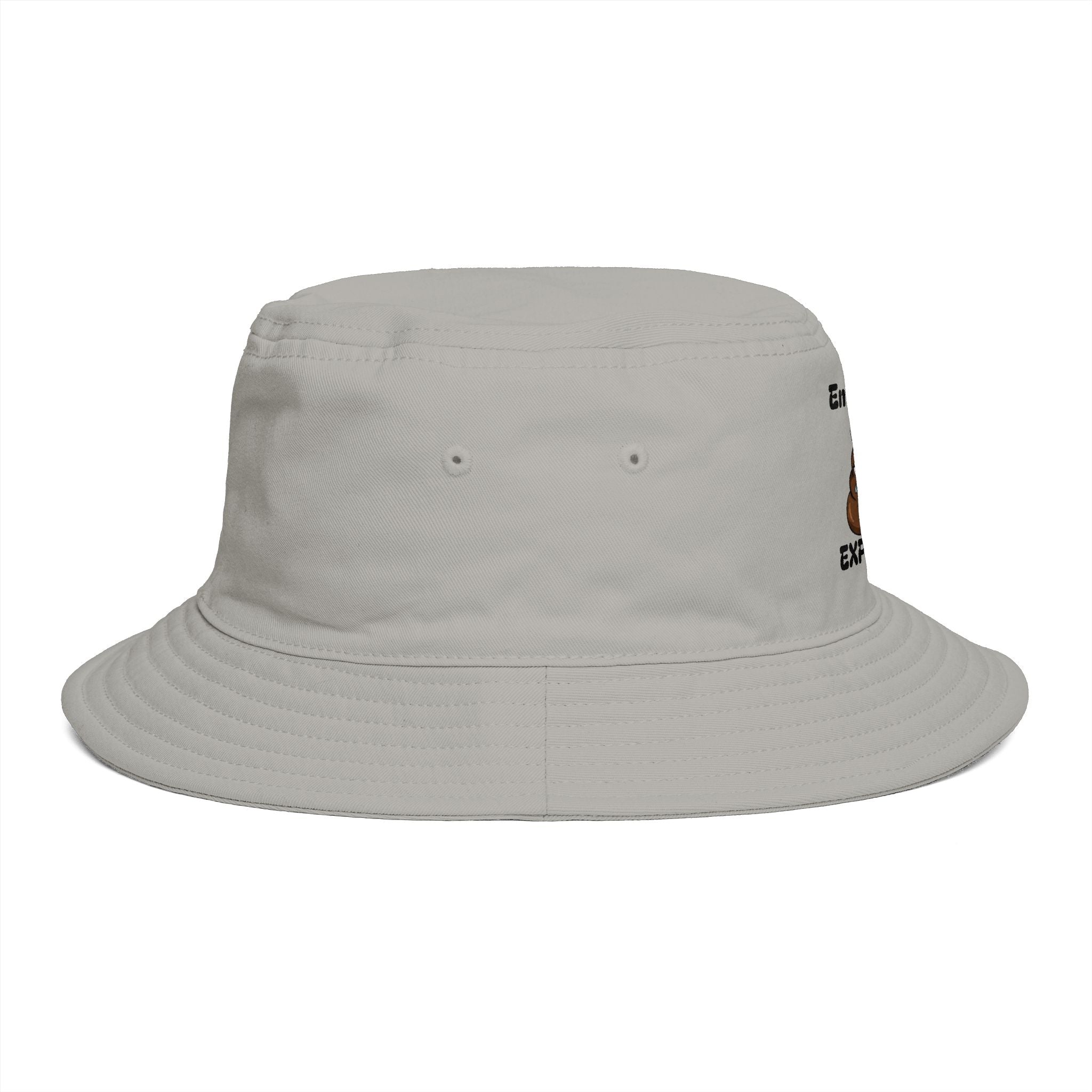 Copy of Emotionally Expresso Bucket Hat | Cute Coffee Bean Crying Emoji Designer Illustration by GT Artland