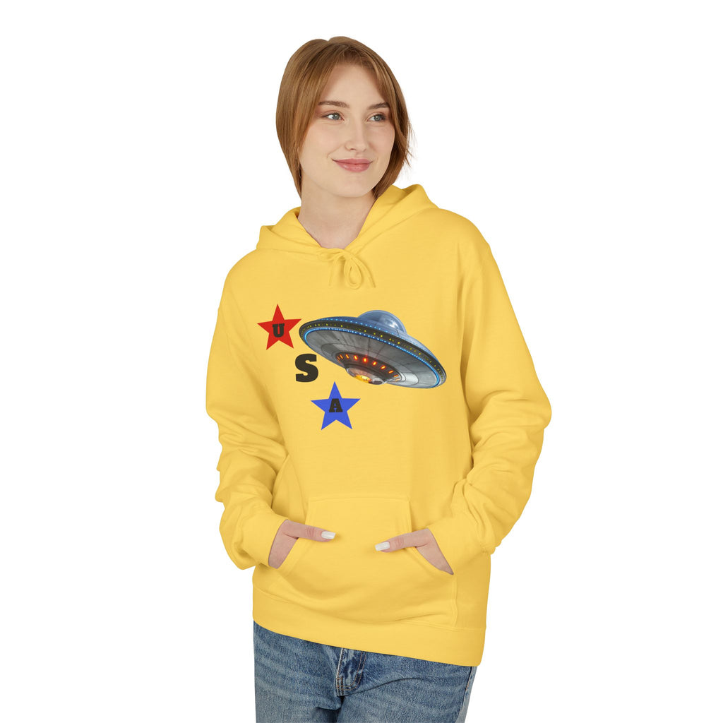 UFO Unisex Spaceship Hoodie