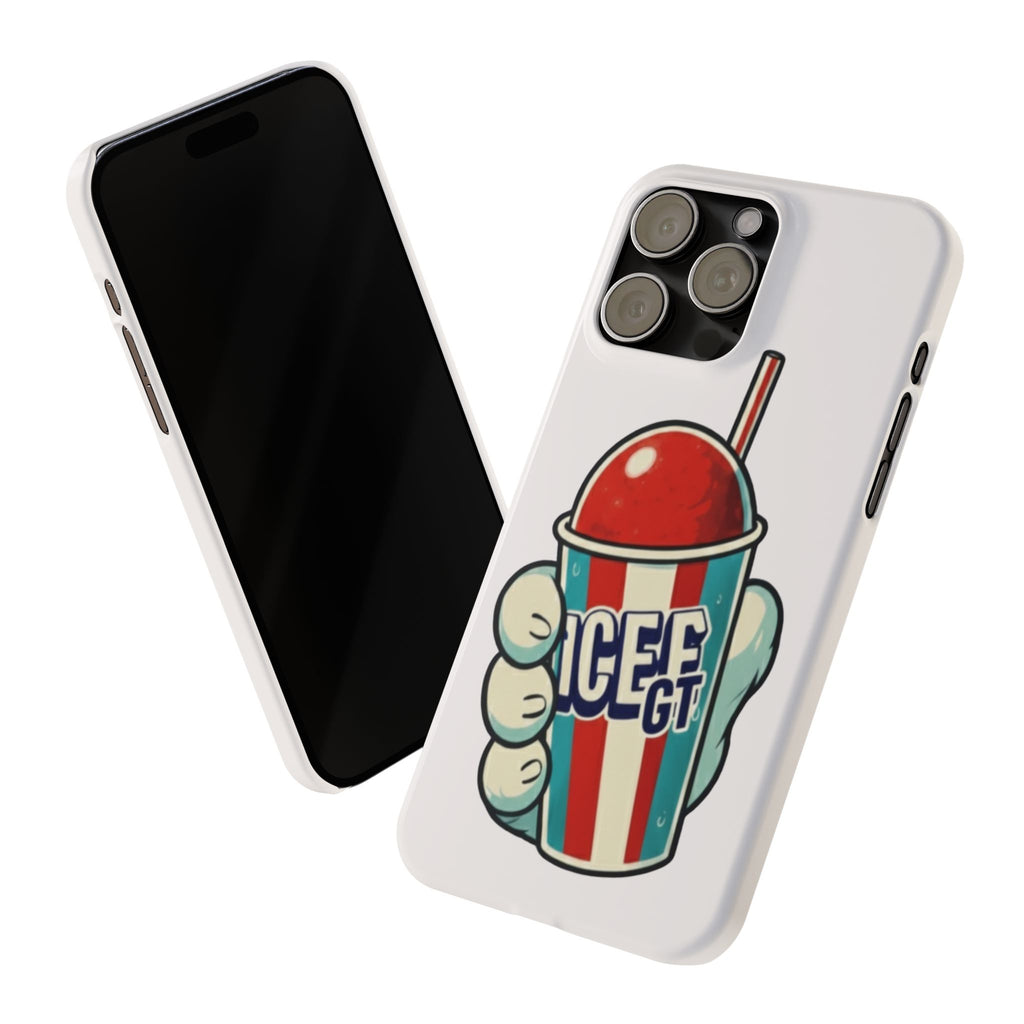 ICEE Slush Cup Slim Phone Case | Red White Blue Slushie