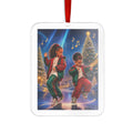 Dancing Children Christmas Custom Cut Acrylic Ornament