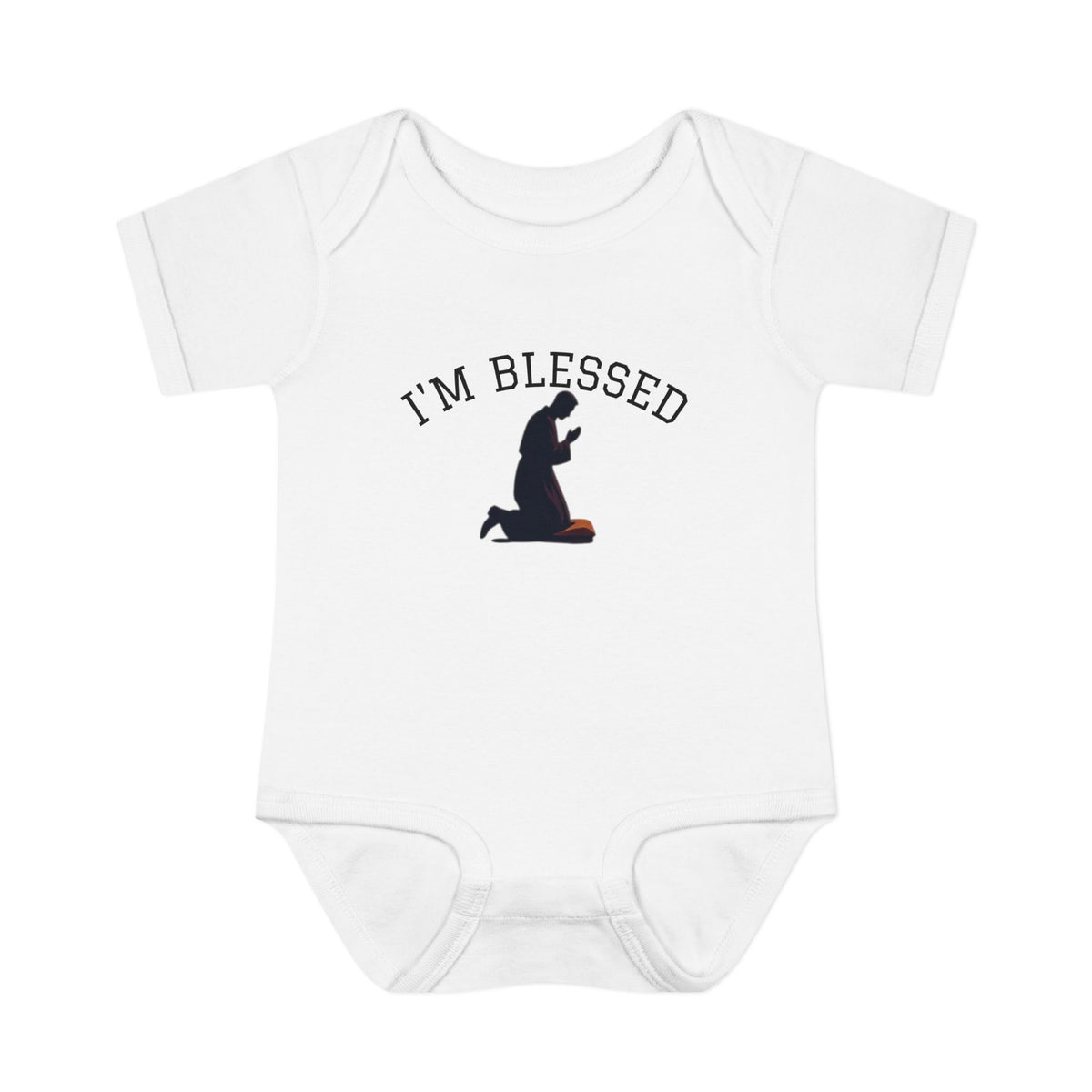 Praying Silhouette Infant Bodysuit | Baby Onesie