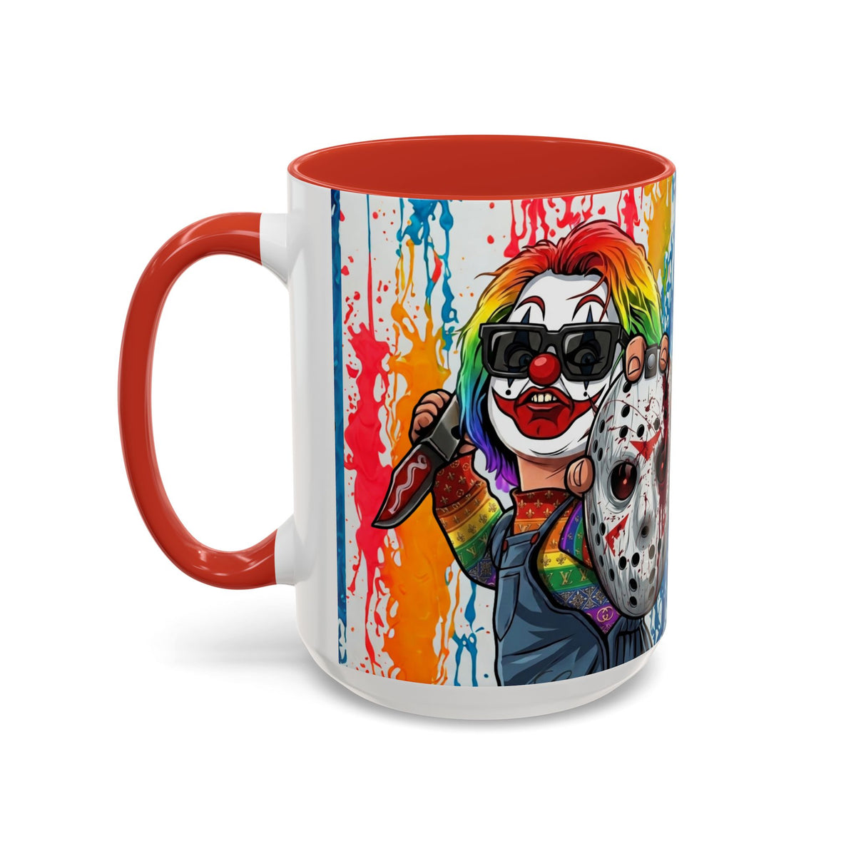 Rainbow Slasher Color Drip Designer GT Soldier Edition | Accent Coffee Mug 11oz 15oz