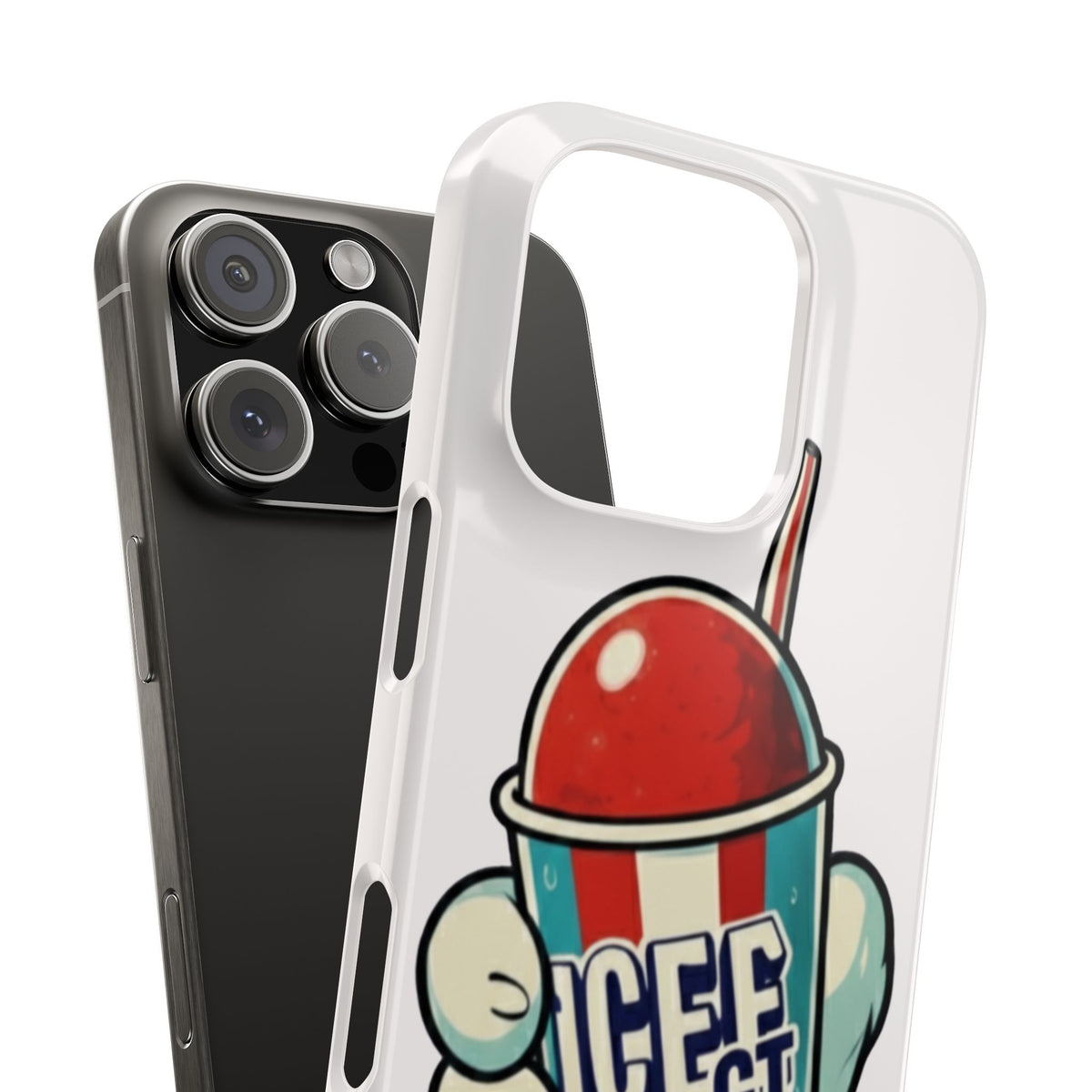 ICEE Slush Cup Slim Phone Case | Red White Blue Slushie