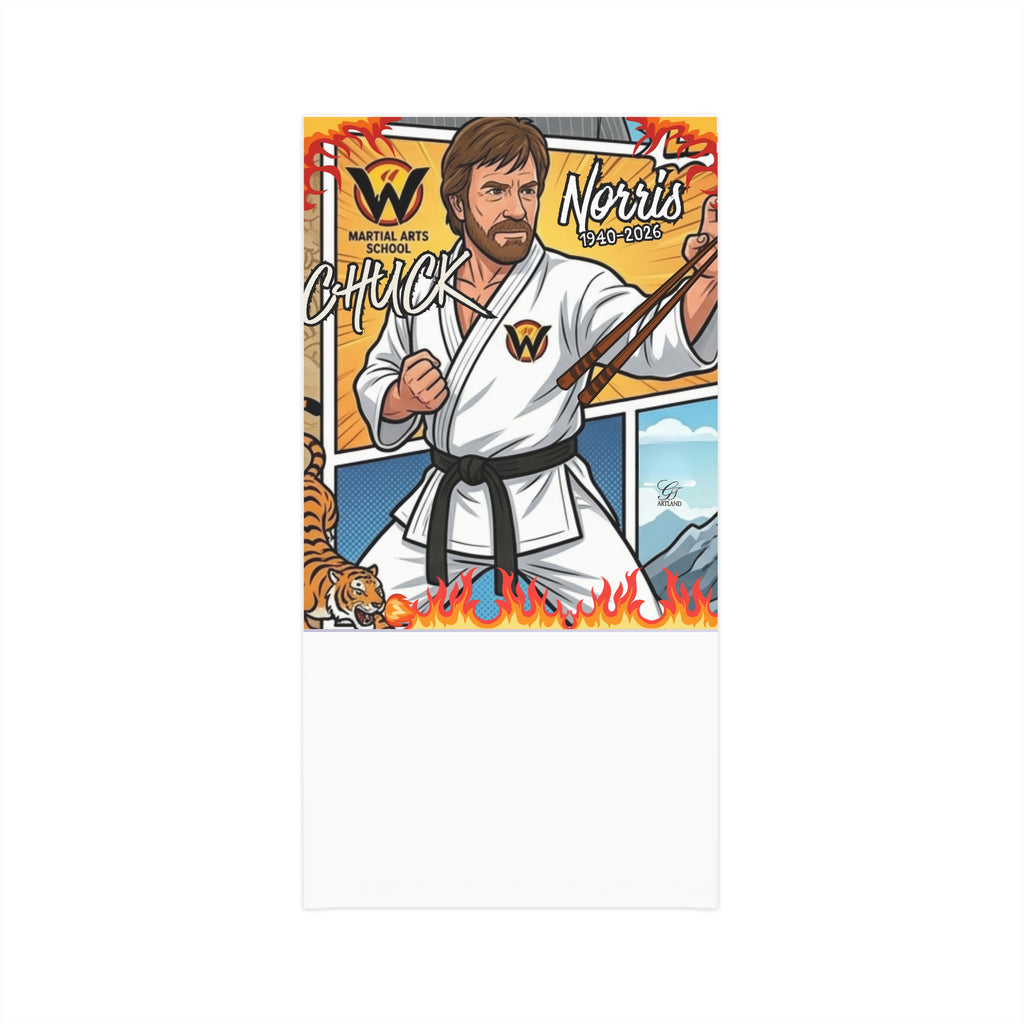 Chuck Norris Karate Tiger Design