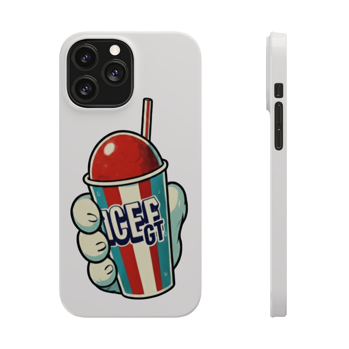 ICEE Slush Cup Slim Phone Case | Red White Blue Slushie
