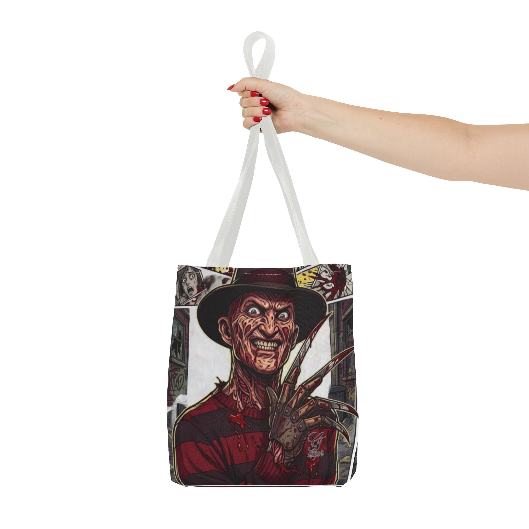 Elm Street Gangsta Horror Tote Bag by GT Artland