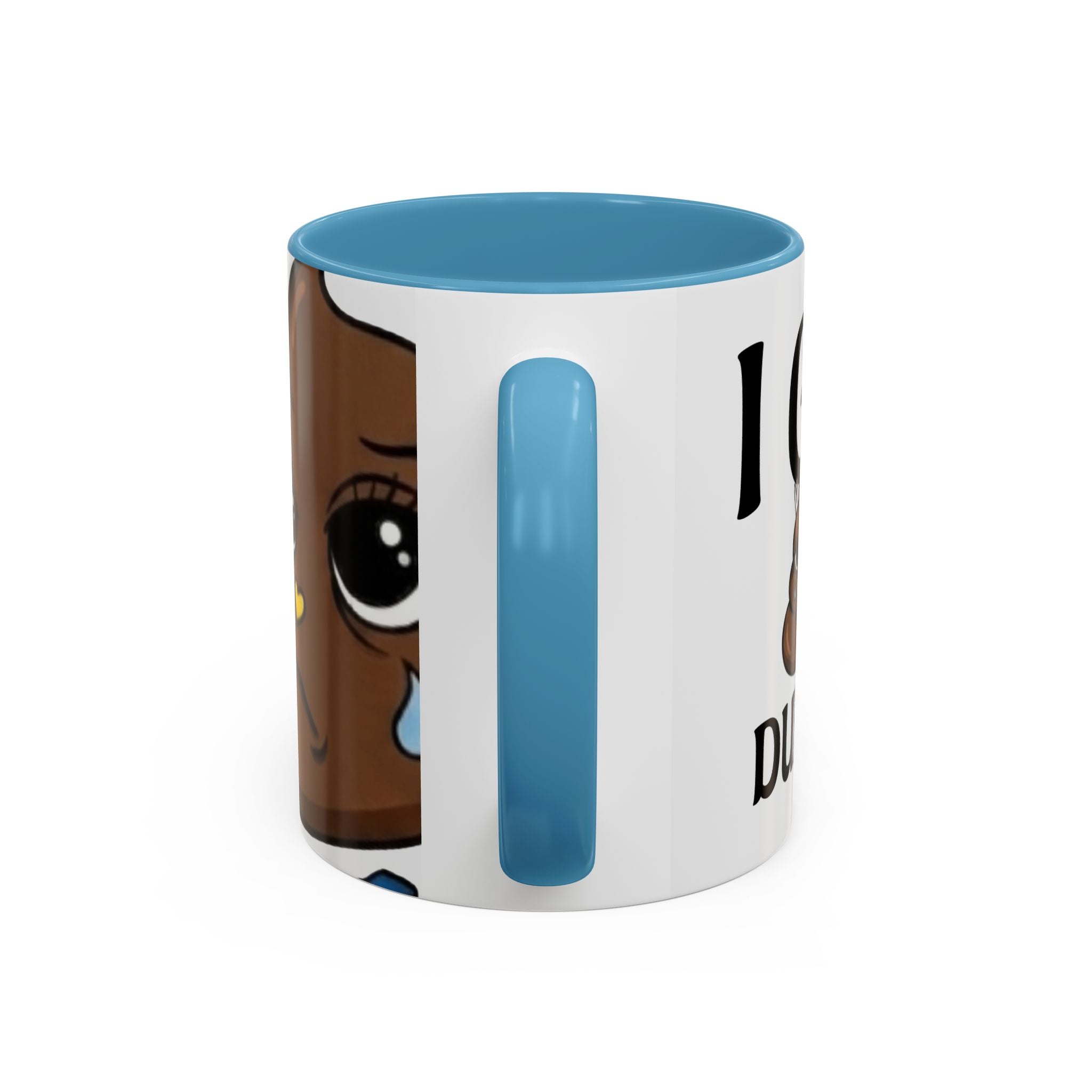 Copy of Funny Sad Poop Mug - "I Got Dumped" Accent Coffee Cup