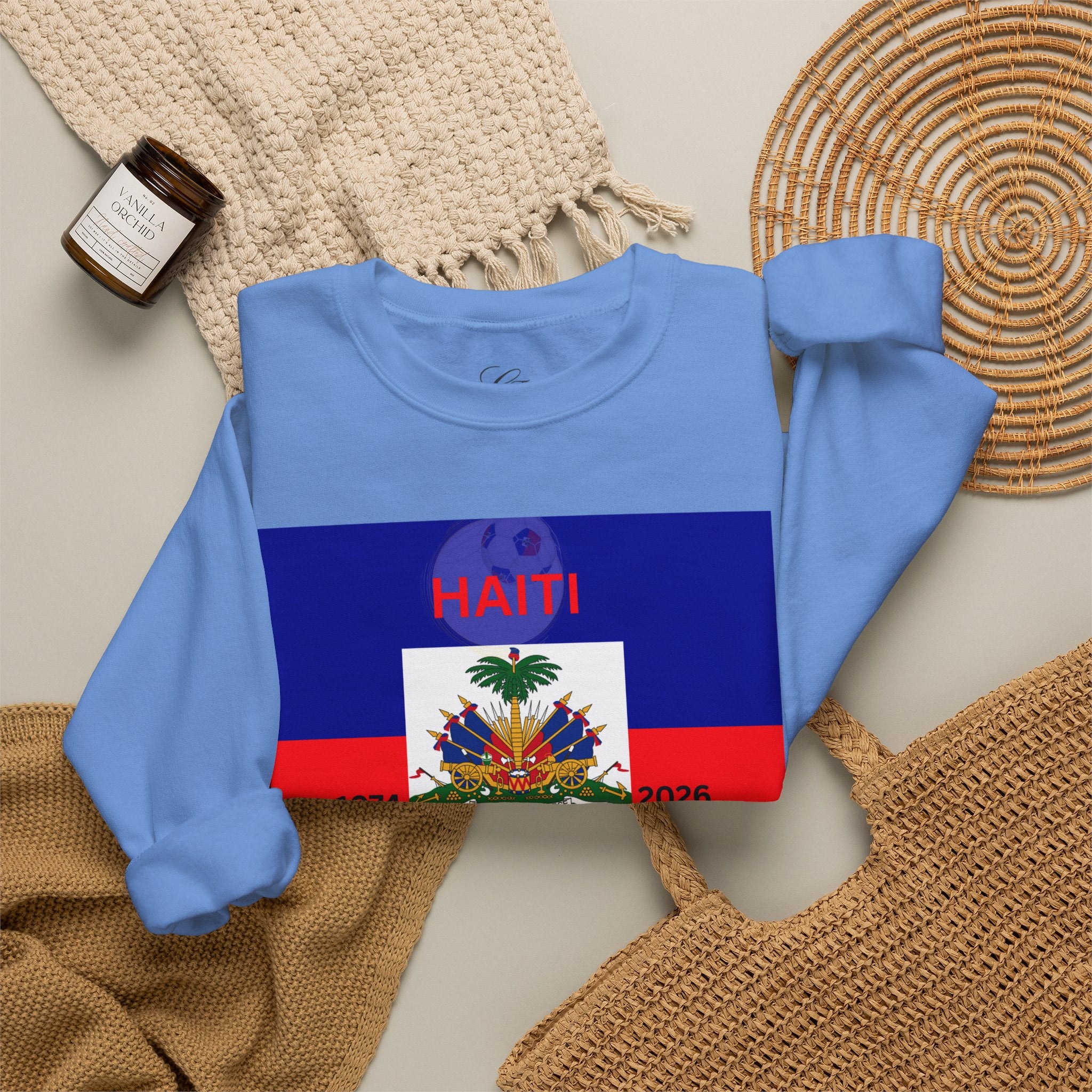 International Soccer Multicoloured Sweatshirt with Sleeve Numbers