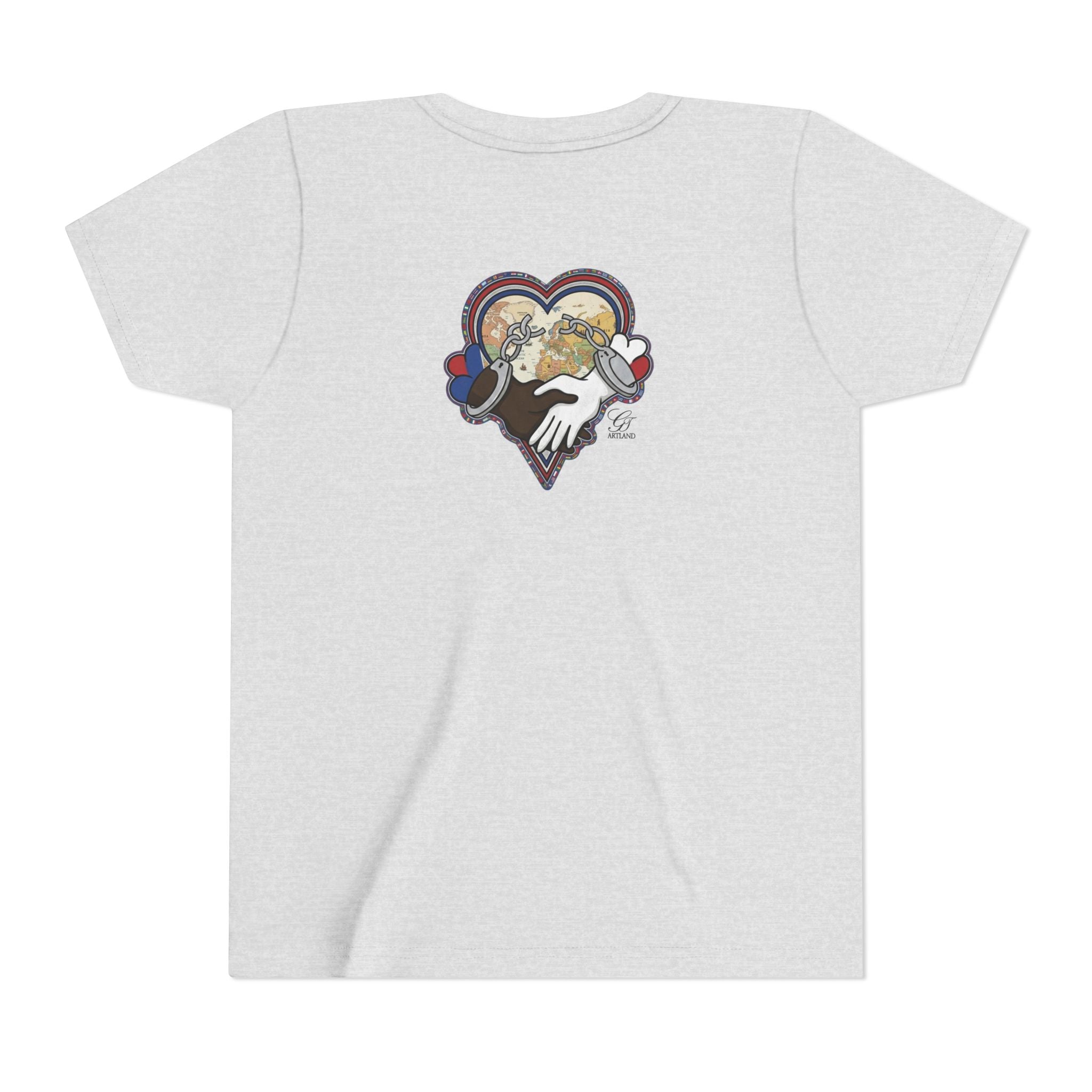 Heart Hands Graphic Tee | Youth Short Sleeve Tee by GT Artland