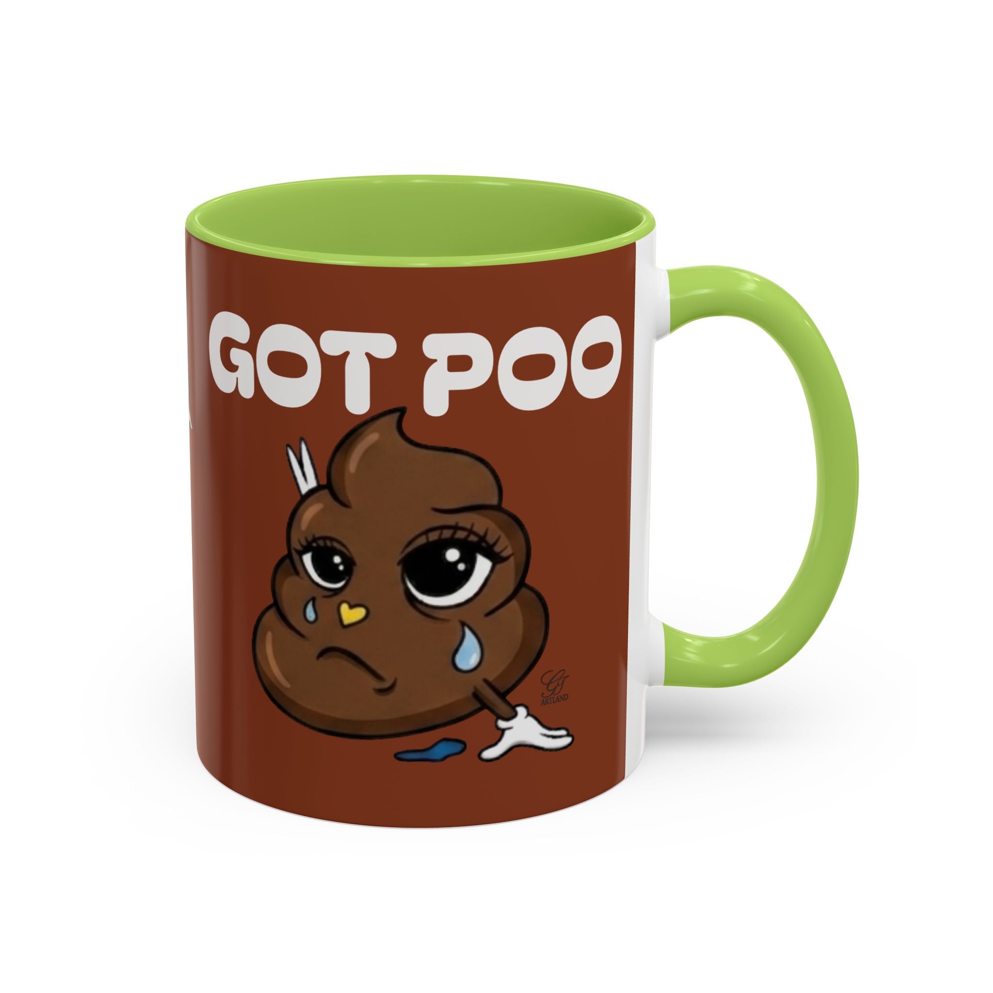Coffee Mug — 'Got Poo' Funny Poop Coffee Mug, Humor Gift for Friends & Gag Occasions by GT Artland