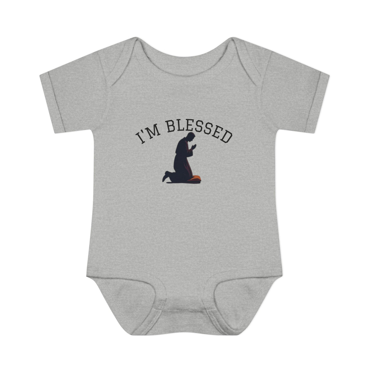 Praying Silhouette Infant Bodysuit | Baby Onesie