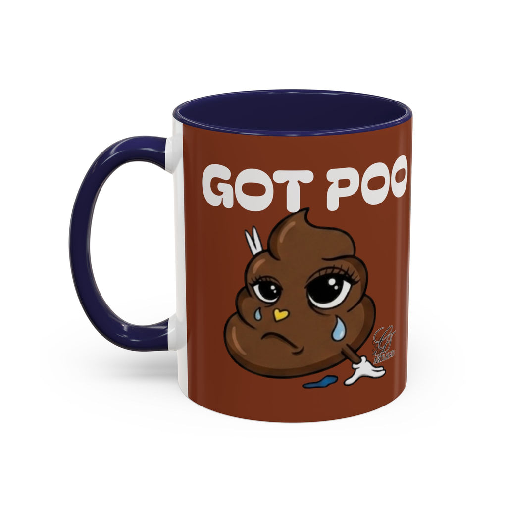 Coffee Mug — 'Got Poo' Funny Poop Coffee Mug, Humor Gift for Friends & Gag Occasions by GT Artland