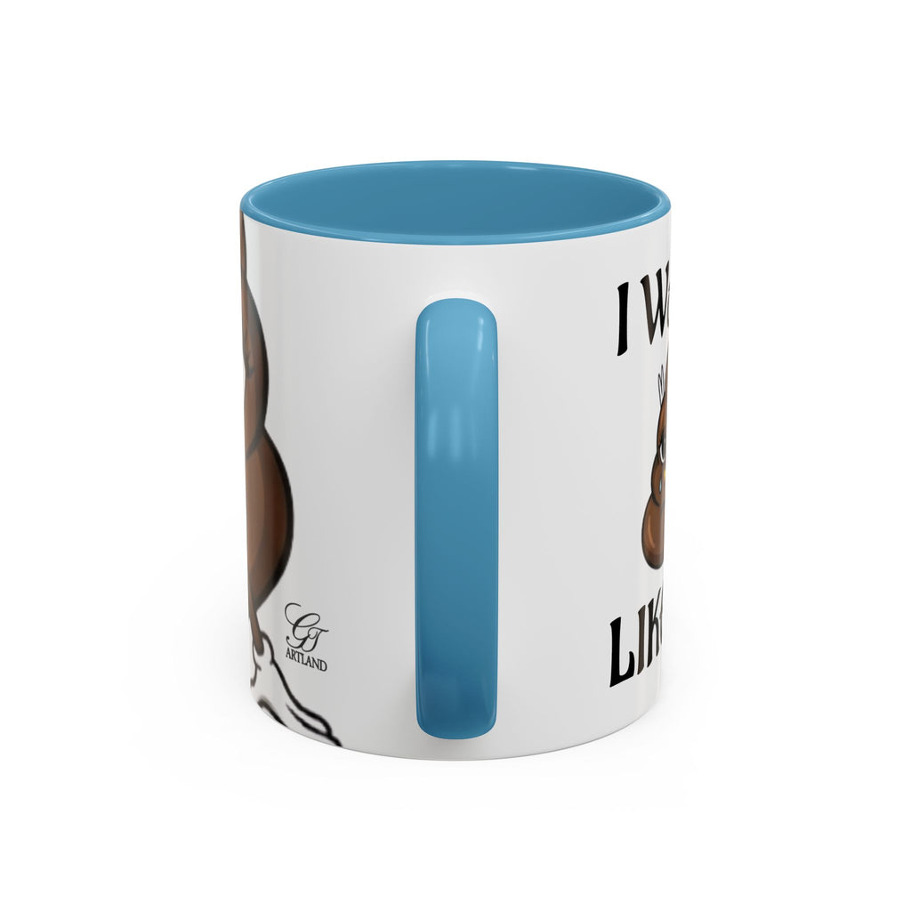 Sad Poop Emoji Coffee Mug – Funny Cute Collectors Novelty Accent Mug (11/15oz) by GT Artland