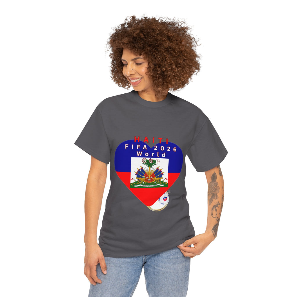 Heart of The Haitian Flag Tee