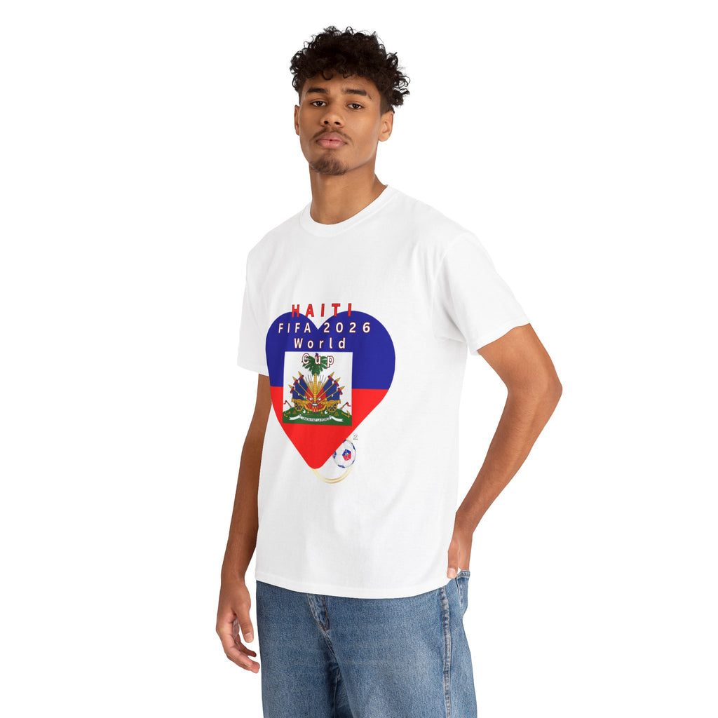 Heart of The Haitian Flag Tee