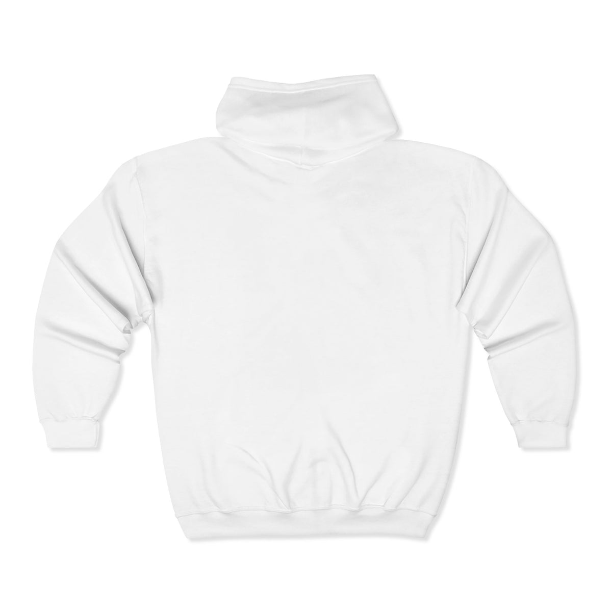 Unisex I LOVE Heavy Blend Full Zip Hooded Sweatshirt Hoodie | Full Zip Sweatshirt