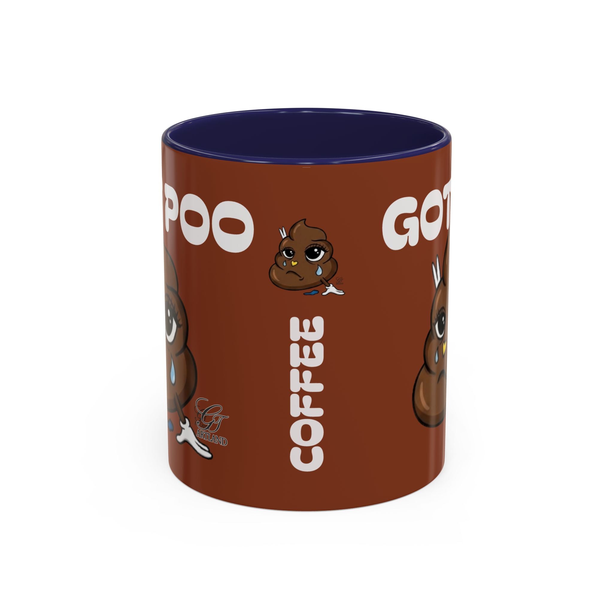 Coffee Mug — 'Got Poo' Funny Poop Coffee Mug, Humor Gift for Friends & Gag Occasions by GT Artland