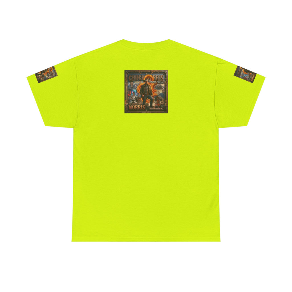 Retro Action Movie Poster T-Shirt | Vintage Fighter Hero Tee