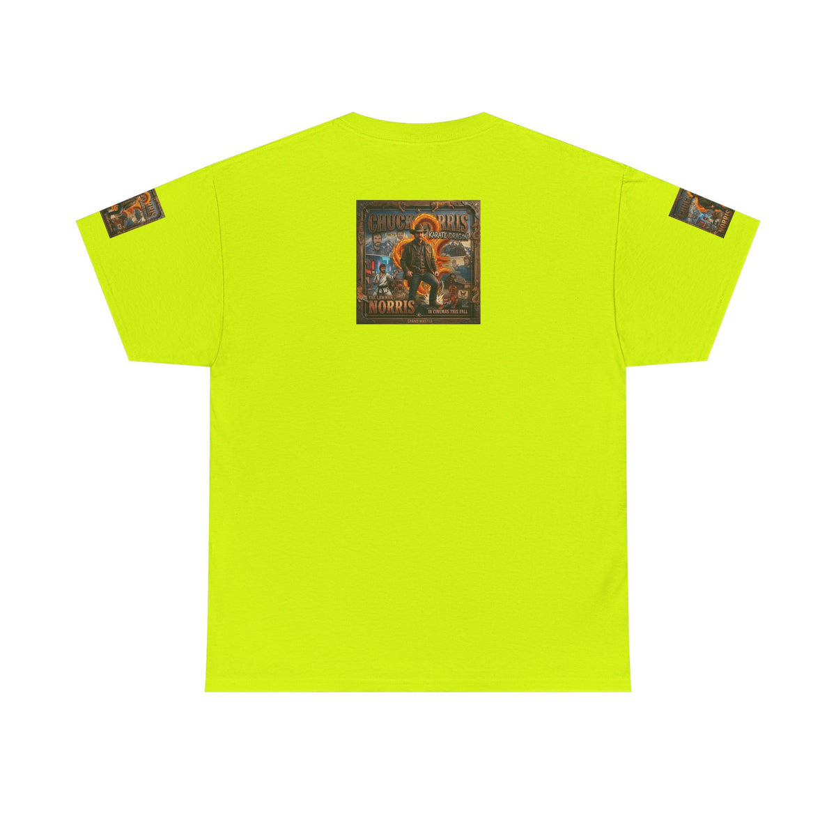 Retro Action Movie Poster T-Shirt | Vintage Fighter Hero Tee