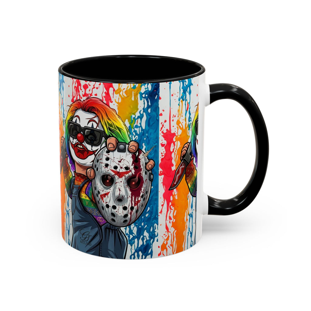 Rainbow Slasher Horror Slasher Artwork by GT Artland
