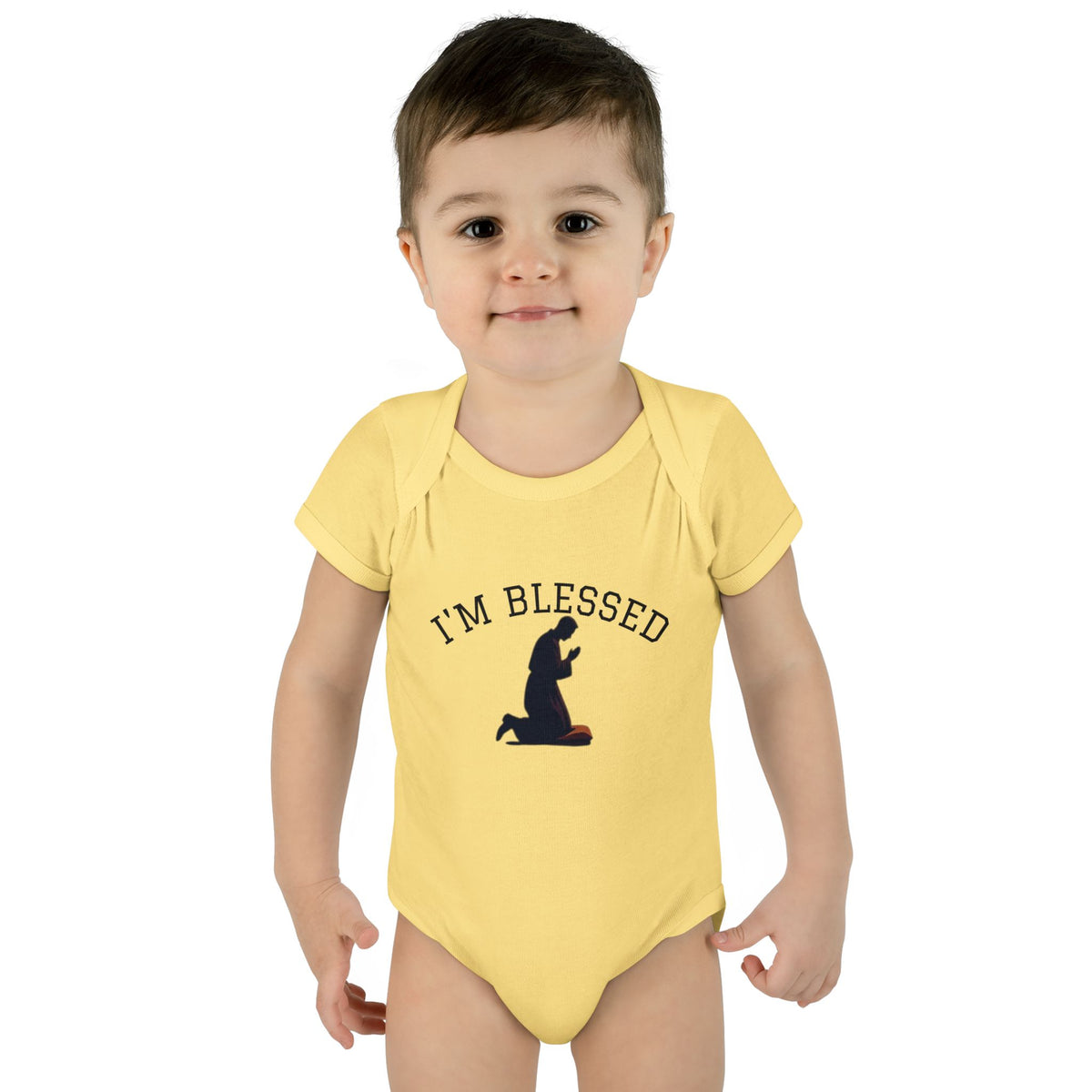 Praying Silhouette Infant Bodysuit | Baby Onesie