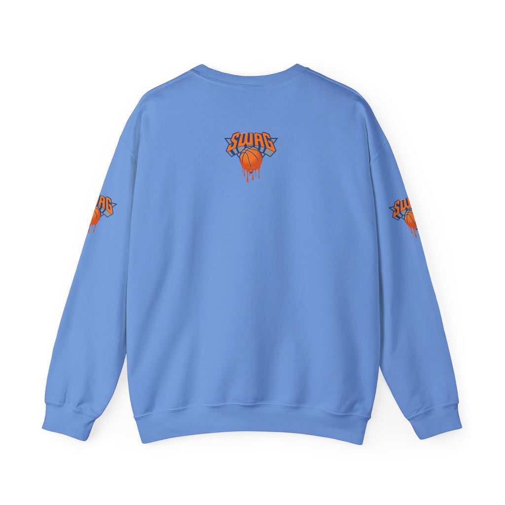 Swag Dripping Basketball Sweatshirt | Streetwear Hoop Graphic by GT Artland