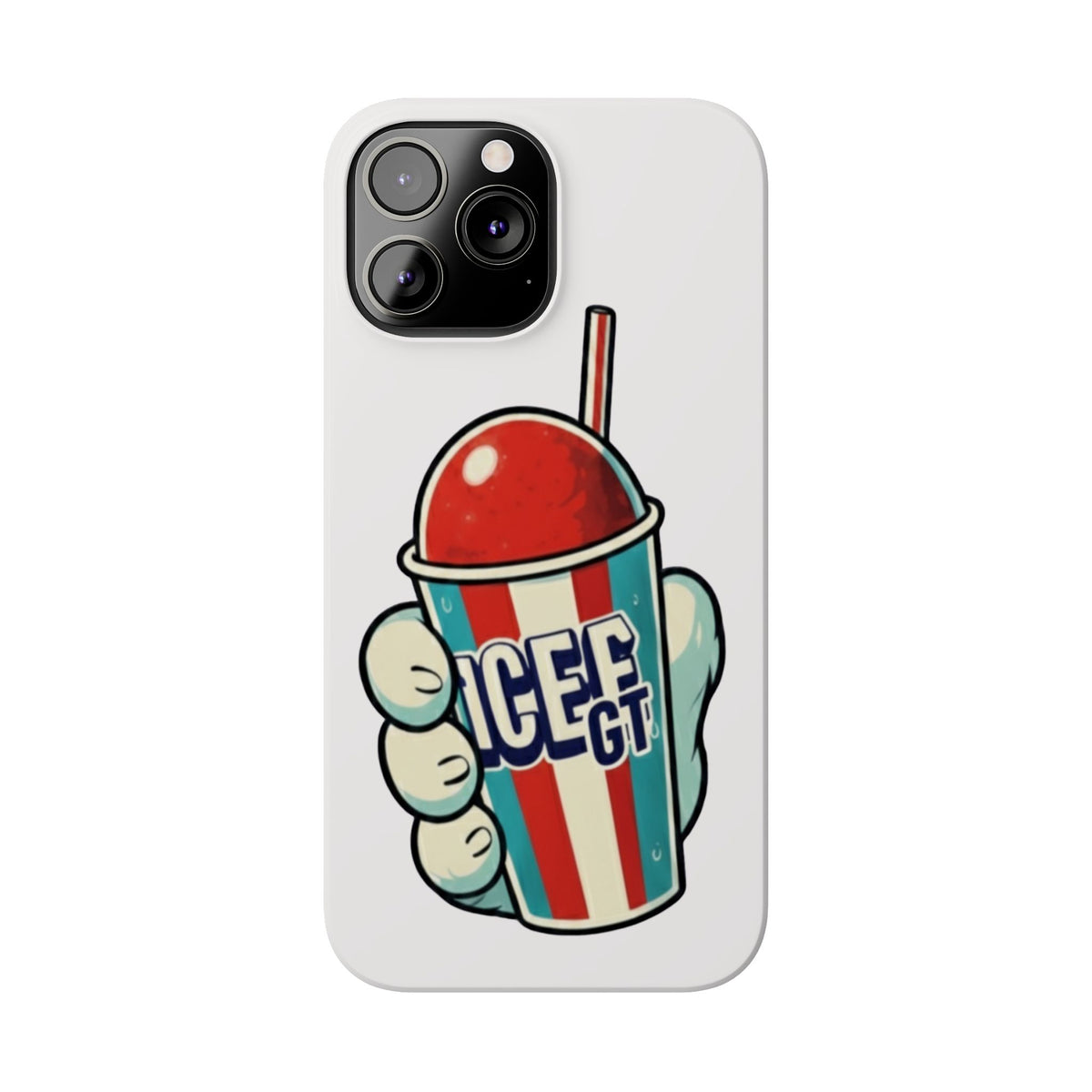 ICEE Slush Cup Slim Phone Case | Red White Blue Slushie