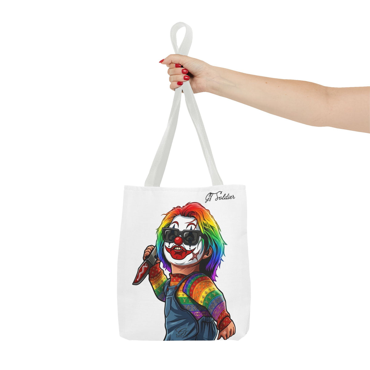 Rainbow Slasher Tote Bag GT soldier Edition by GT Artland