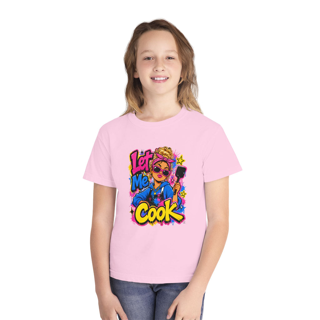 Let Me Cook Chef Girl Youth T-Shirt