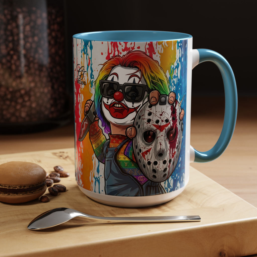 Rainbow Slasher Color Drip Designer GT Soldier Edition | Accent Coffee Mug 11oz 15oz