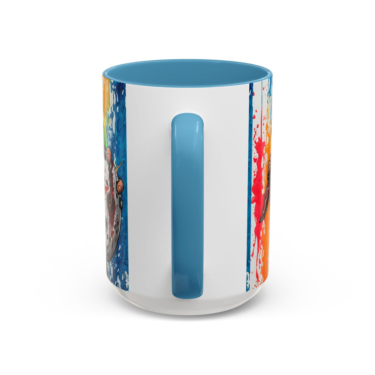 Rainbow Slasher Color Drip Designer GT Soldier Edition | Accent Coffee Mug 11oz 15oz