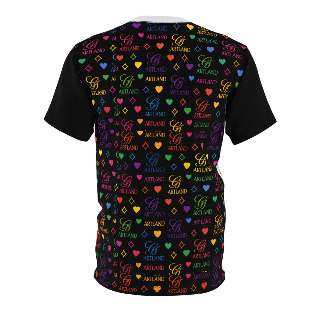 Rainbow Clown Mushroom Cloud Tee | GTArtland Tee