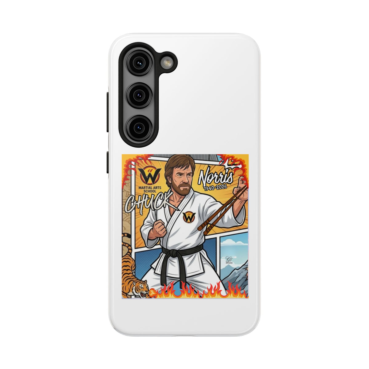 Chuck Norris Karate Tough Phone Case