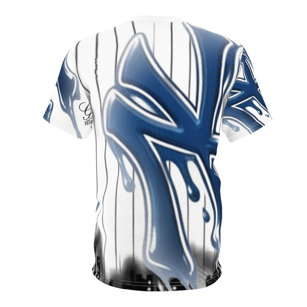 Dripping NY Graffiti Tee | All-Over Print by GT Artland