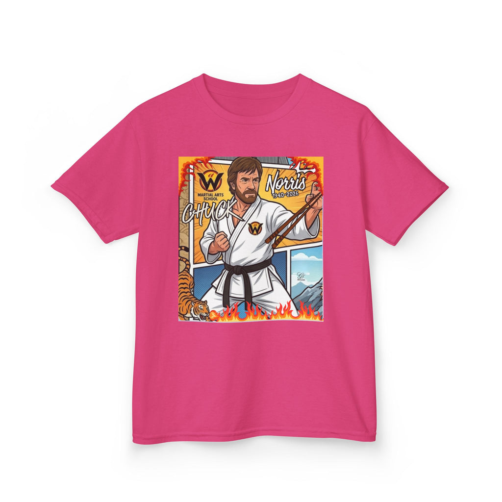 Chuck Norris Karate Kid Cartoon Shirt